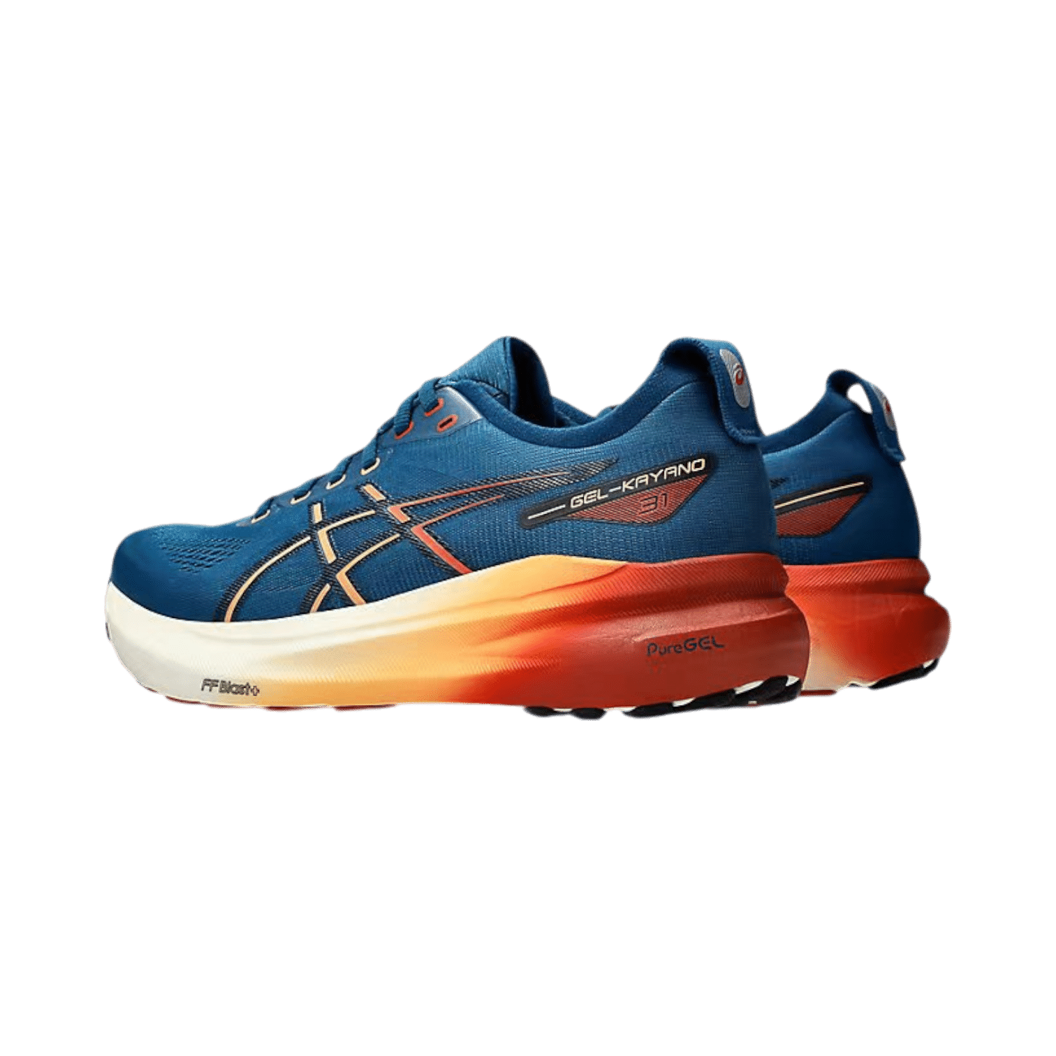 Asics gel kayano 31 shock absorption running shoes ASICS Gel Kayano 31 Shock Absorption Running Shoes - Cartomy