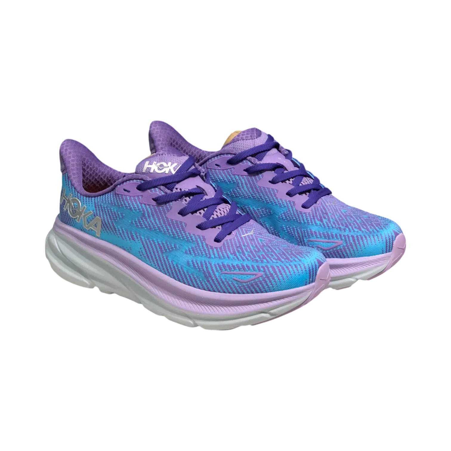HOKA CLIFTON 9 ホカ クリフトン9 ブルー ピンク 25cm HOKA WOMEN'S CLIFTON 9 CSLC