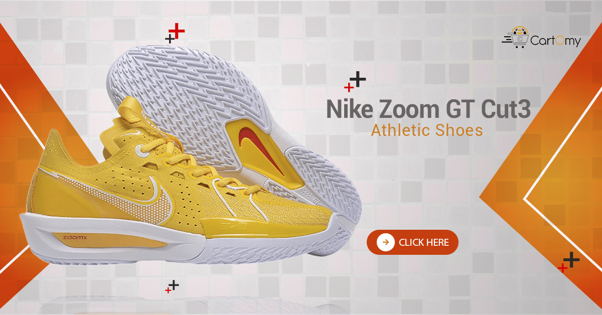 Experience Unmatched Comfort and Support with Nike Zoom GT Cut3 Athletic Shoes - Cartomy