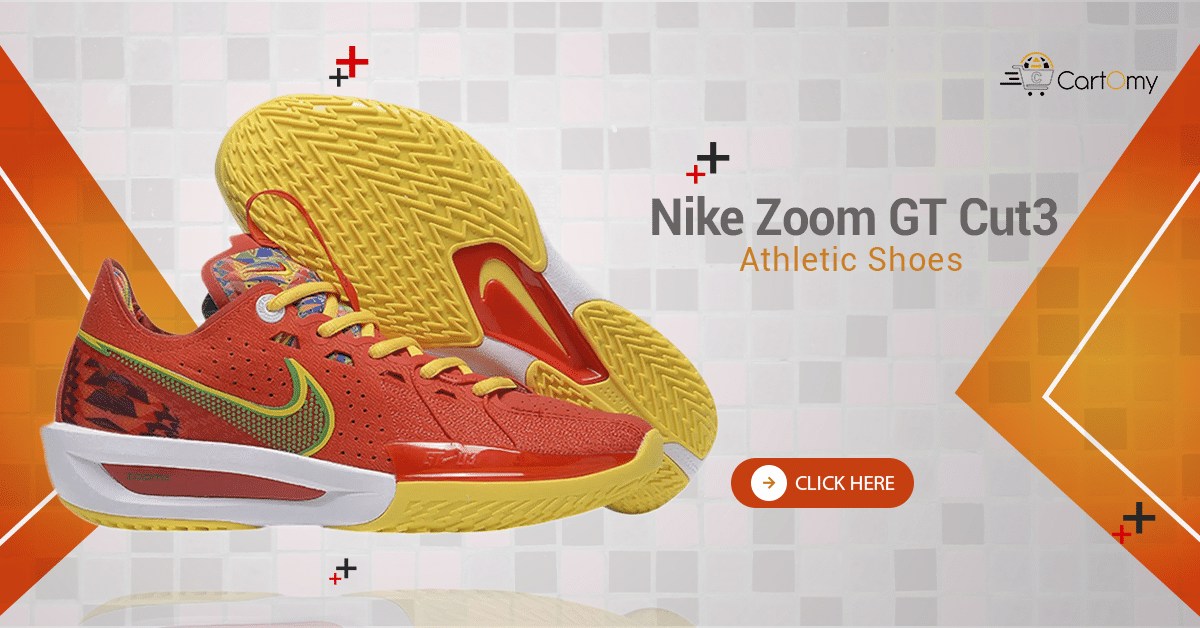 Experience Unmatched Comfort and Support with Nike Zoom GT Cut3 Athletic Shoes - Cartomy