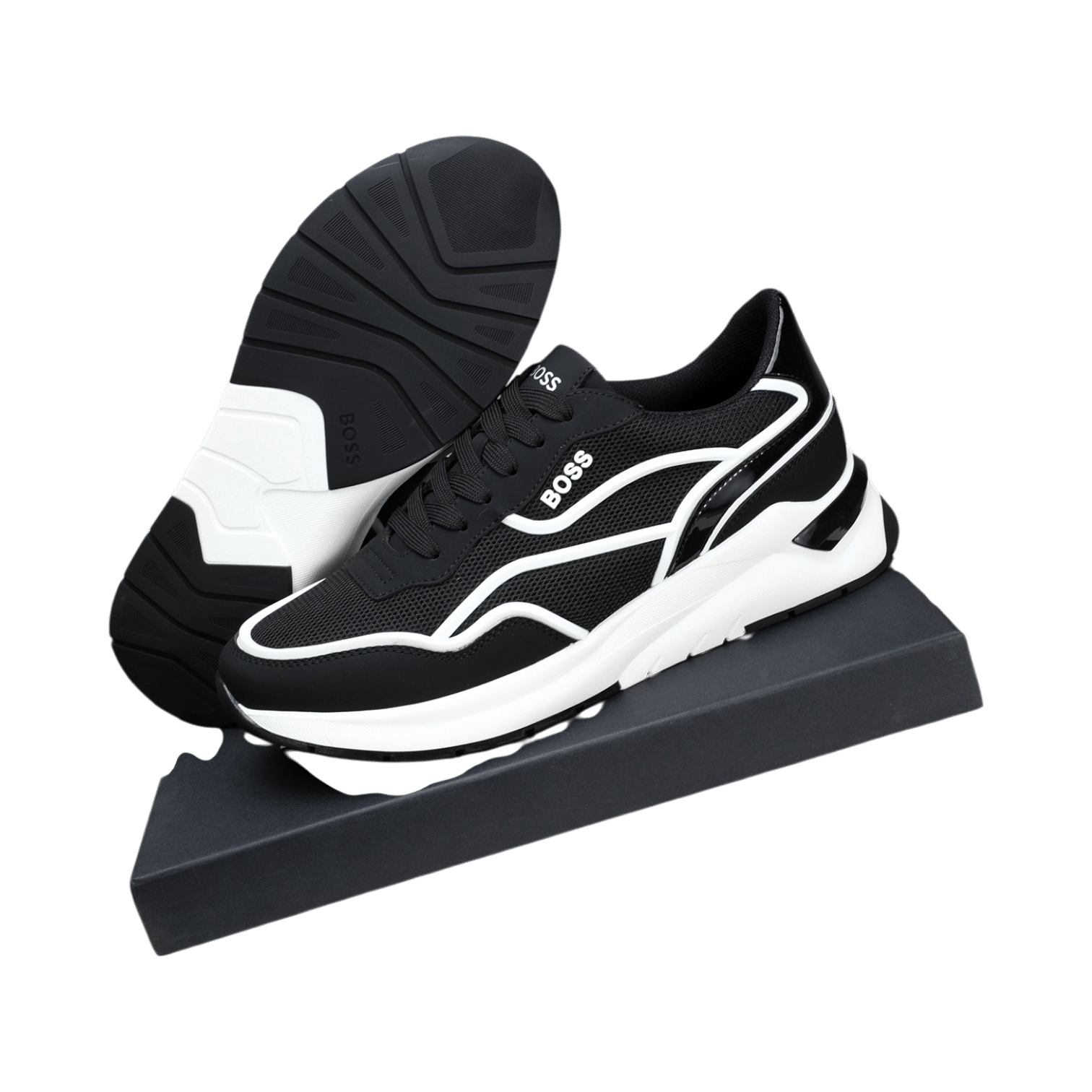 BOSS Hybrid Runn Sneakers - Cartomy