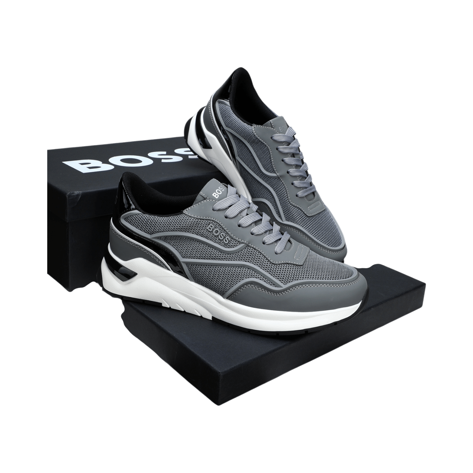 BOSS Hybrid Runn Sneakers - Cartomy